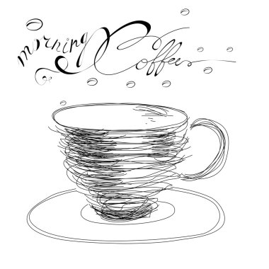 Morning coffee clipart