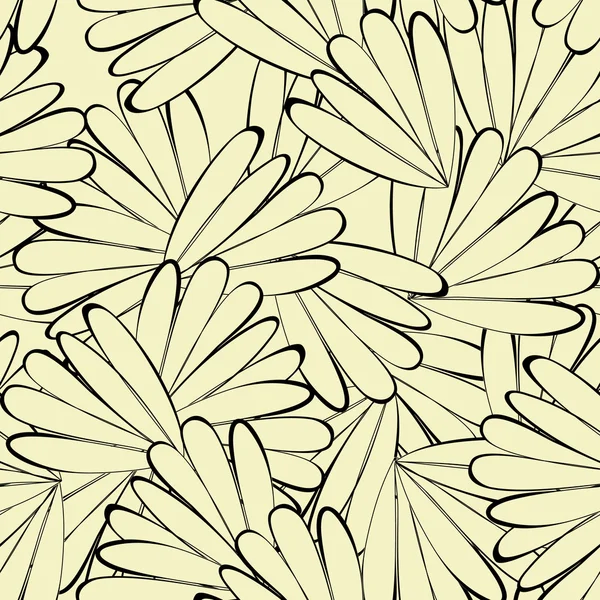 Fond sans couture avec élément floral — Image vectorielle