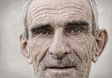 Elderly, old, mature man portrait