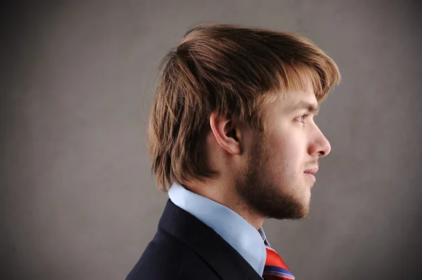 Profile of young man — Stock Photo, Image