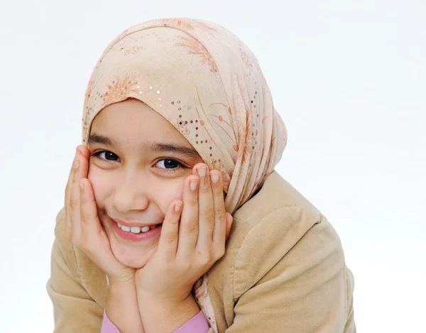 Μουσουλμανικές κορίτσι — Φωτογραφία Αρχείου