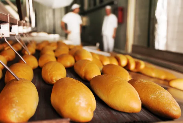 Überwachung von Brotfabriken — Stockfoto