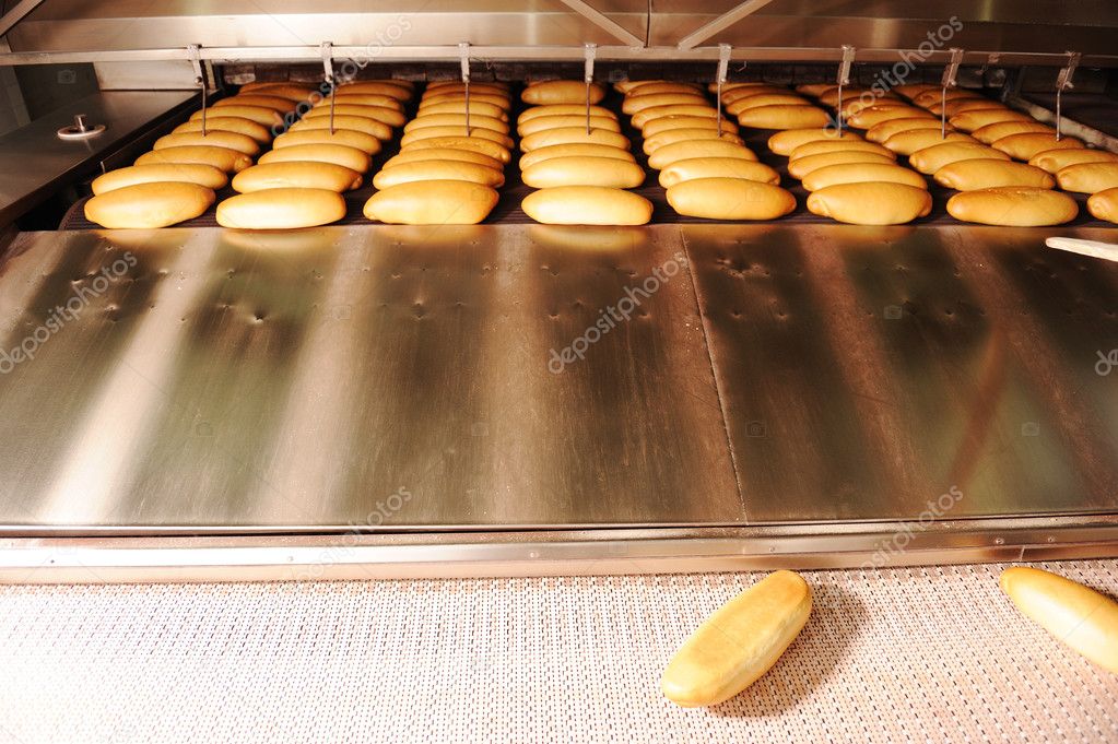 In bread bakery food factory