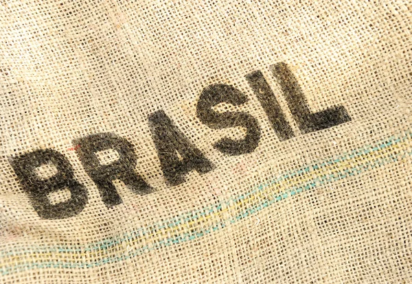 巴西，旧的 grunge 背景 — 图库照片
