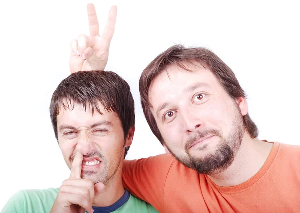 Dos hombres divertidos — Foto de Stock
