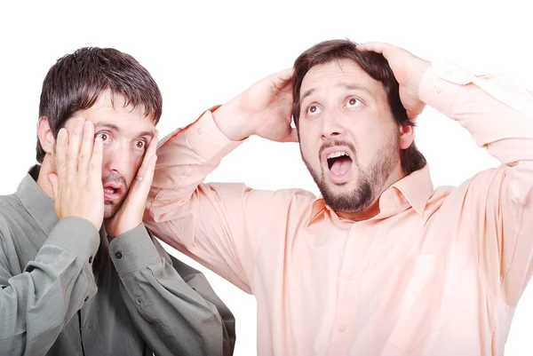 Due uomini preoccupati — Foto Stock