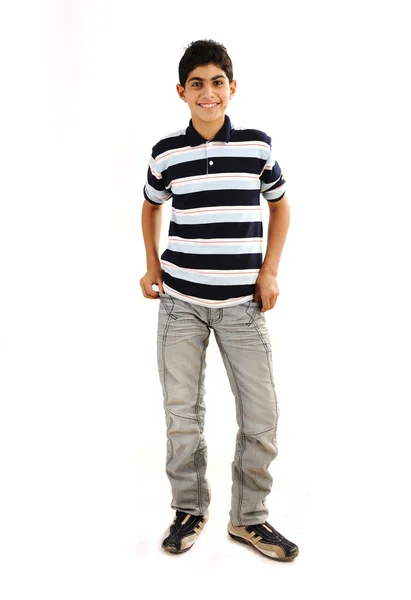 Fashionabla tonåring pojke — Stockfoto