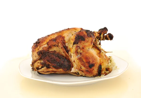 Zubereitetes Huhn, lecker! — Stockfoto