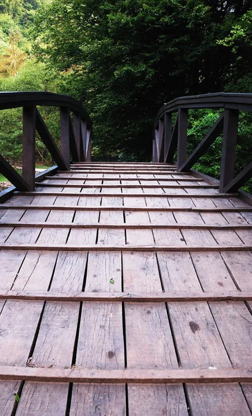 Drewniany most — Zdjęcie stockowe