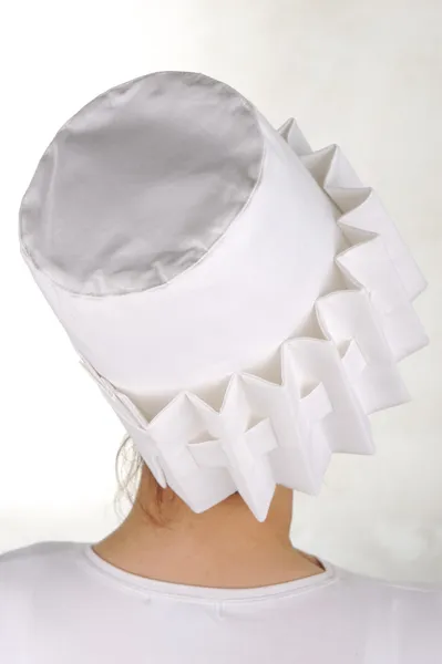 Aantrekkelijk design van vrouwelijke modieuze hoed — Stockfoto