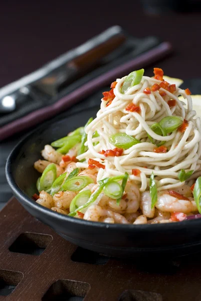 Prawn noodle — Stock Photo, Image