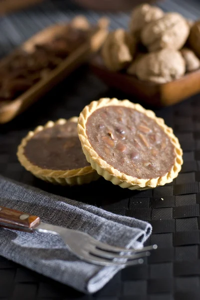Chocolate mini tart — Stock Photo, Image