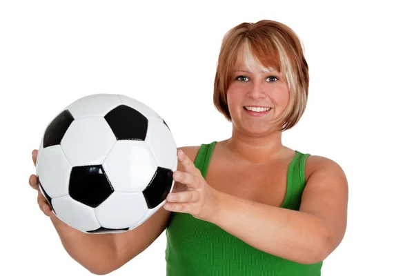 Fotbal žen — Stock fotografie