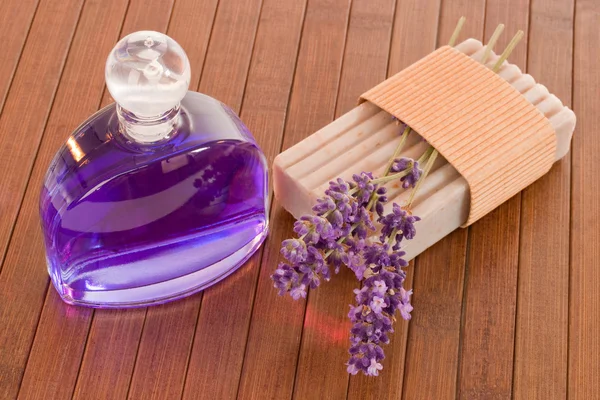 Lavanta parfümü — Stok fotoğraf