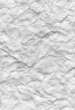 Grunge crumpled paper texture clipart