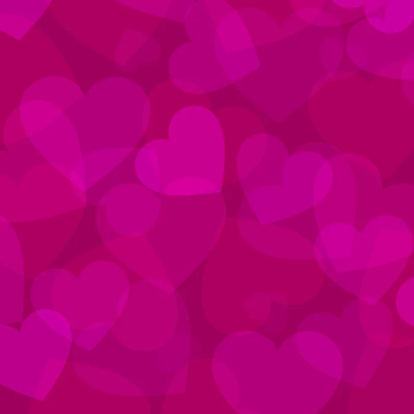 Abstracte roze hart achtergrond — Stockvector