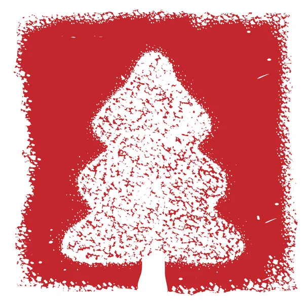 Abstract Ιστορικό διάνυσμα δέντρο Χριστούγεννα — Διανυσματικό Αρχείο