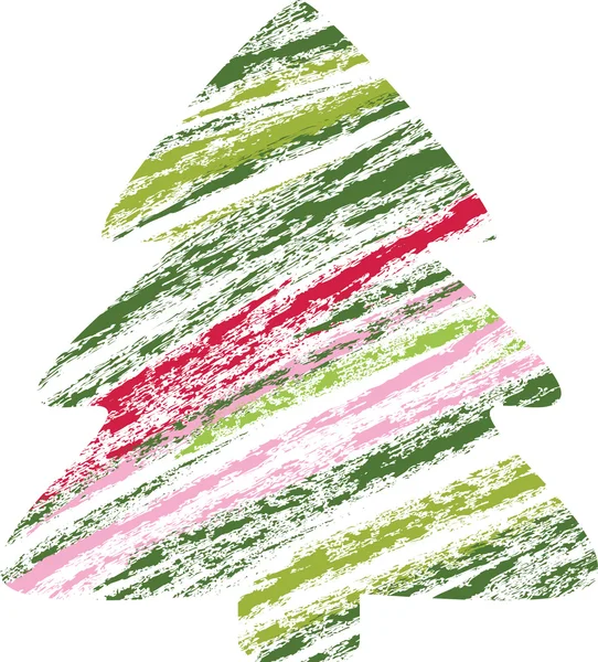 Árbol de Navidad abstracto — Archivo Imágenes Vectoriales
