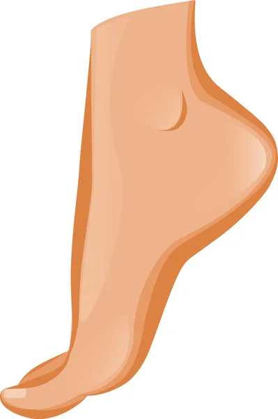 Simbolo del piede. elemento per il design — Vettoriale Stock