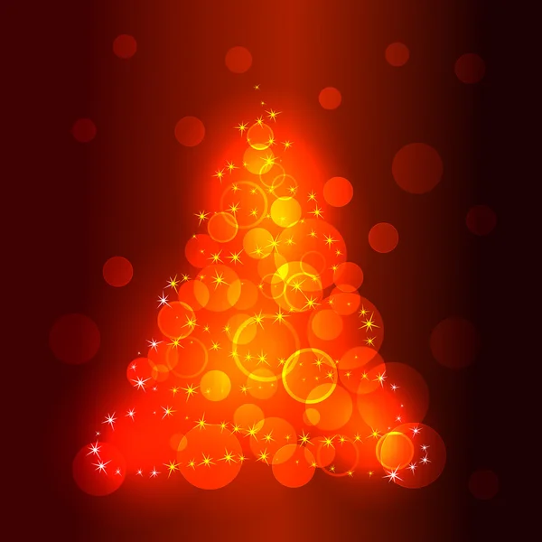 Διάνυσμα χριστουγεννιάτικο δέντρο — Διανυσματικό Αρχείο