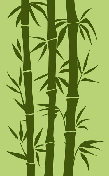 Bambu träd — Stock vektor