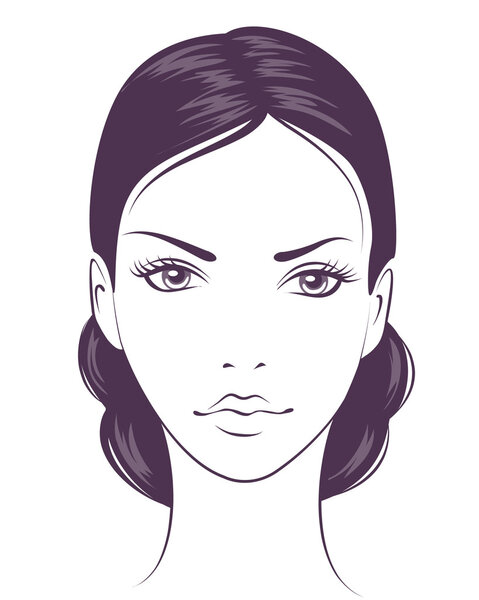 Лицо девушки
