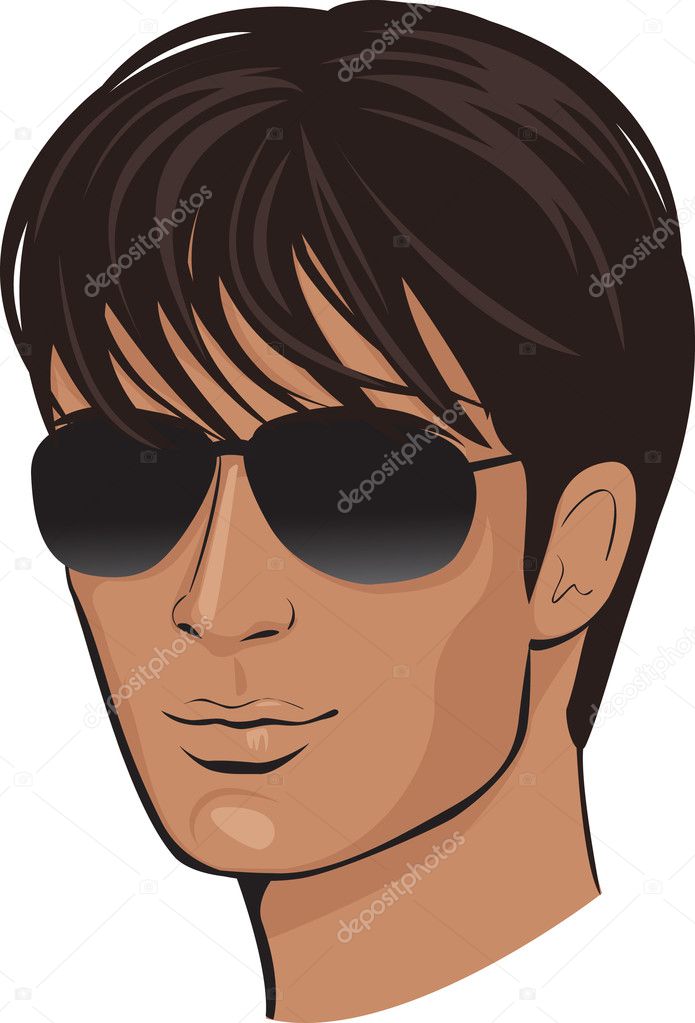 Face man Stock Vector Image by ©ColorValley #5414856