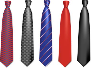 Neck ties collection.