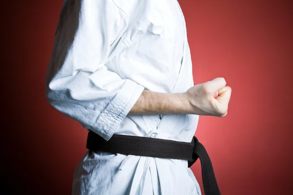 Karate punch — Stockfoto