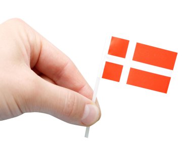 Danish flag clipart