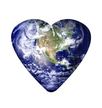Love earth clipart