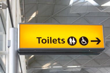 Toilet sign clipart