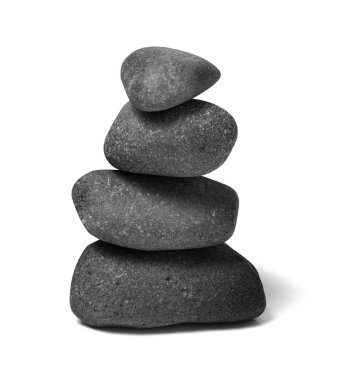 Zen stones clipart