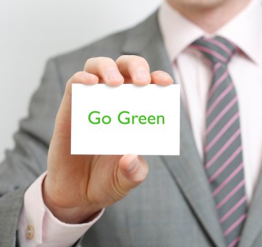 Go green clipart