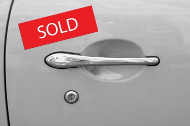 Sold car clipart