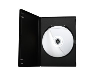 DVD in case clipart