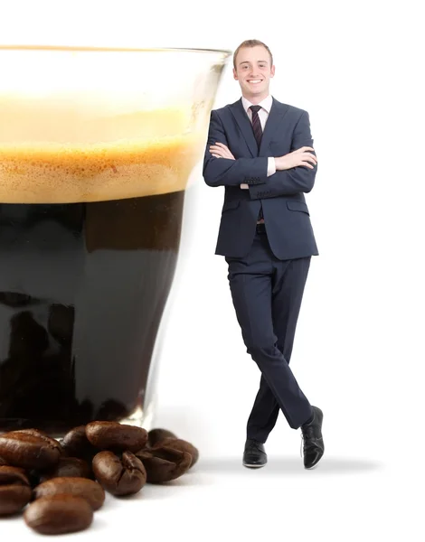 Kaffeesüchtige — Stockfoto