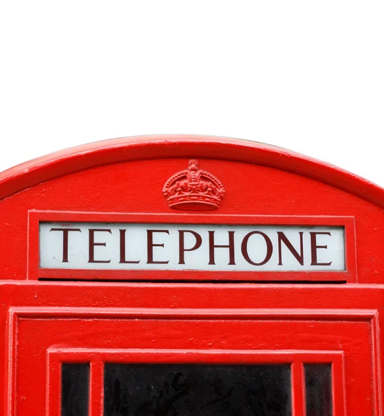 Британська телефонна box — стокове фото