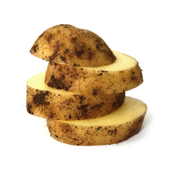 Φρέσκα roseval πατάτας — Φωτογραφία Αρχείου