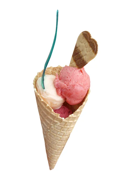 Ice cream on holiday — Stock Photo, Image