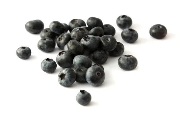 Fresh blueberries isolated on white background. — Stock Photo, Image