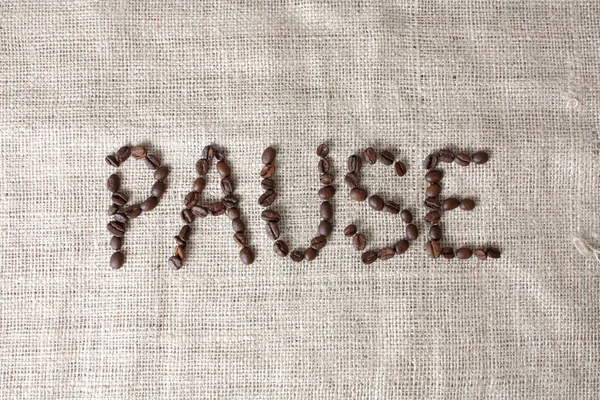 Pause — Stockfoto