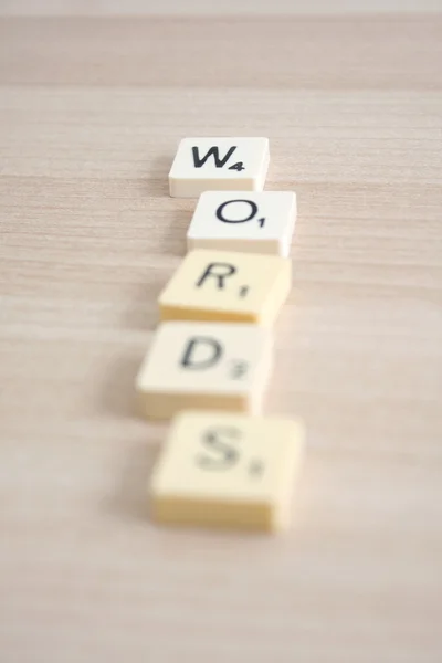 Worte — Stockfoto