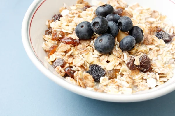 stock image Blueberry muesli