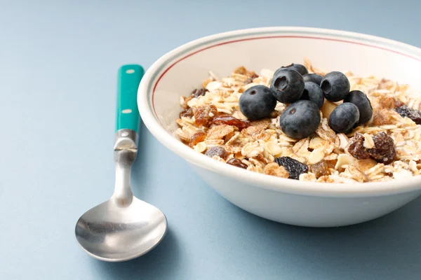 stock image Blueberry muesli