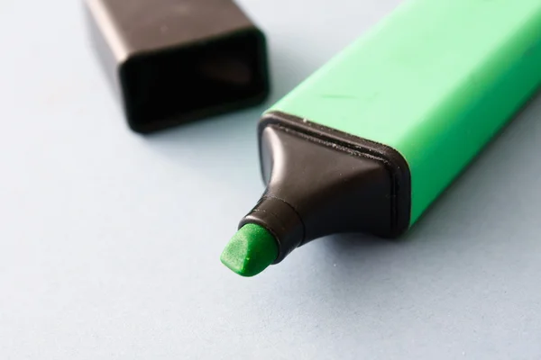Зелений маркер — стокове фото