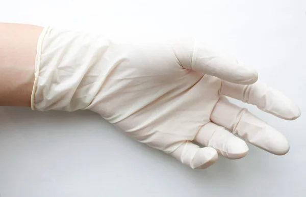 Латексная перчатка — стоковое фото