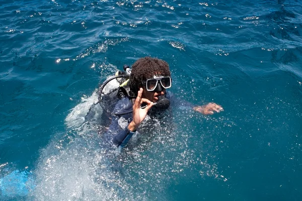 Scuba diver — Stock Photo, Image