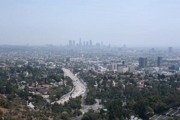 stock image Los Angeles skyline