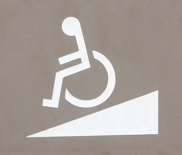 휠체어용 우상 — 스톡 사진